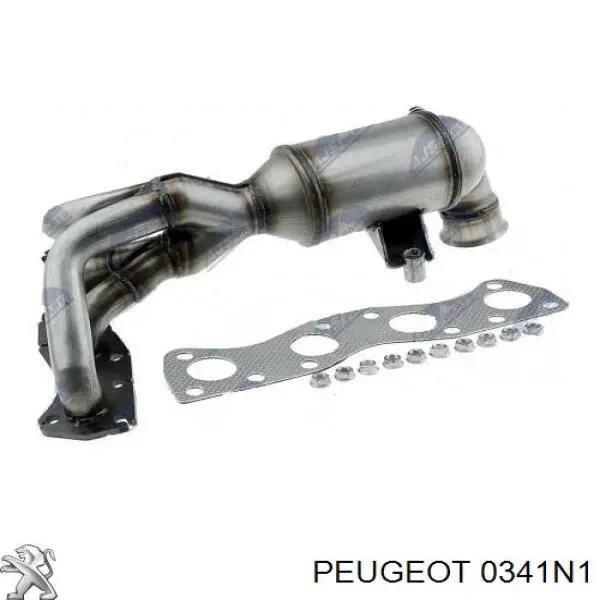 0341N1 Peugeot/Citroen Convertidor - catalisador