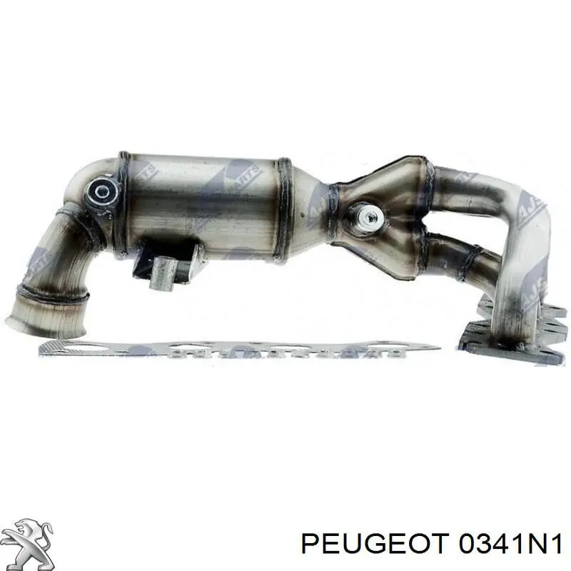 Convertidor - catalisador Peugeot/Citroen 0341N1 preço, a partir de 543,56 USD