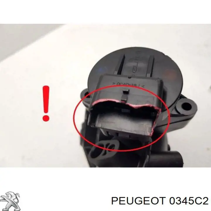 Válvula de borboleta montada Peugeot/Citroen 0345C2 preço, a partir de 700,31 USD