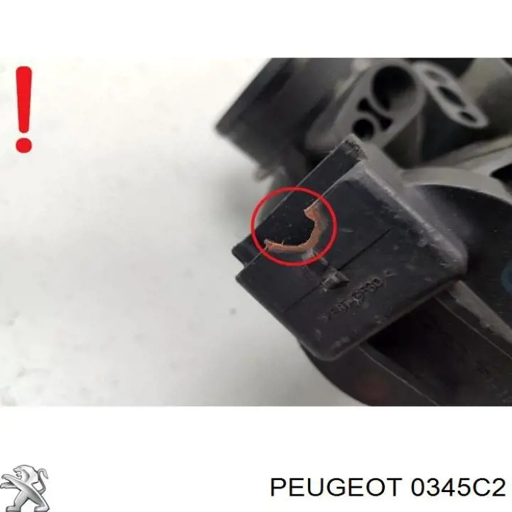 Compre 0345C2 Peugeot/Citroen Válvula de borboleta montada