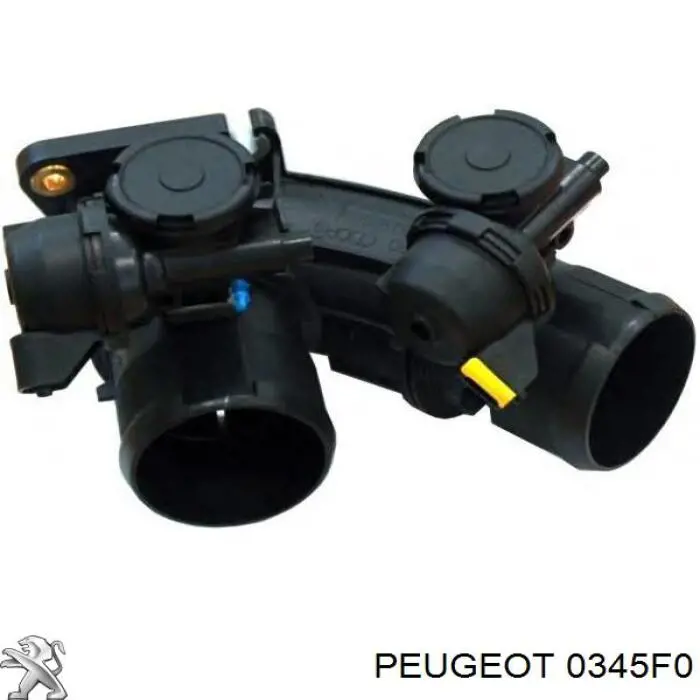 0345F0 Peugeot/Citroen Válvula de borboleta do compressor de supercompressão