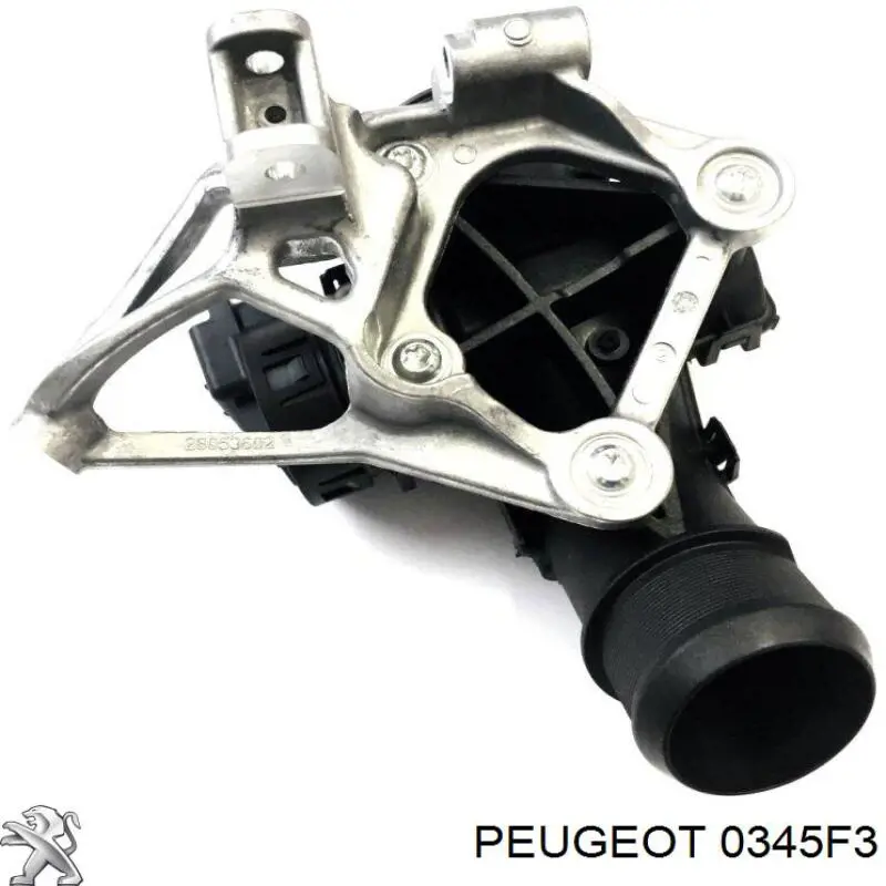 0345F3 Peugeot/Citroen Válvula de recirculação de ar supercompressão de turbina