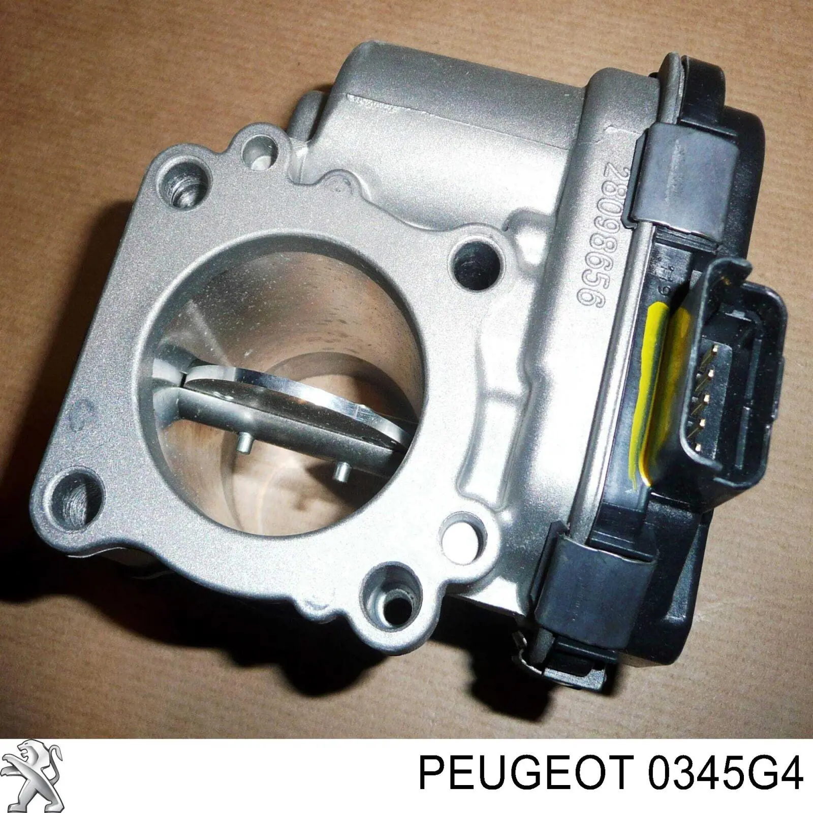 0345G4 Peugeot/Citroen Válvula de borboleta montada