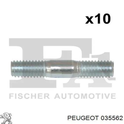 Prego de tubo coletor de escape Peugeot/Citroen 035562 preço, a partir de 2,69 USD