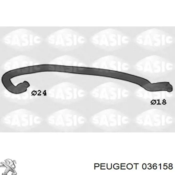 Compre 036158 Peugeot/Citroen Válvula PCV de ventilação dos gases de cárter