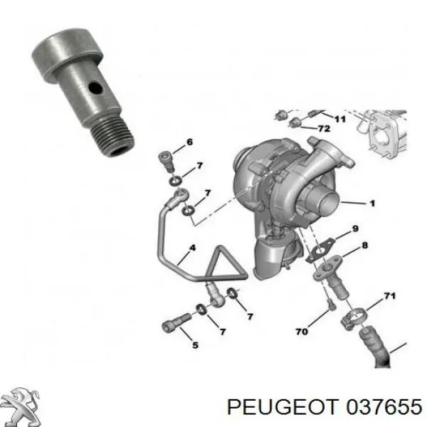 Parafuso de tubo de turbina de fornecimento de óleo Ford 1450264 preço, a partir de 8,09 USD
