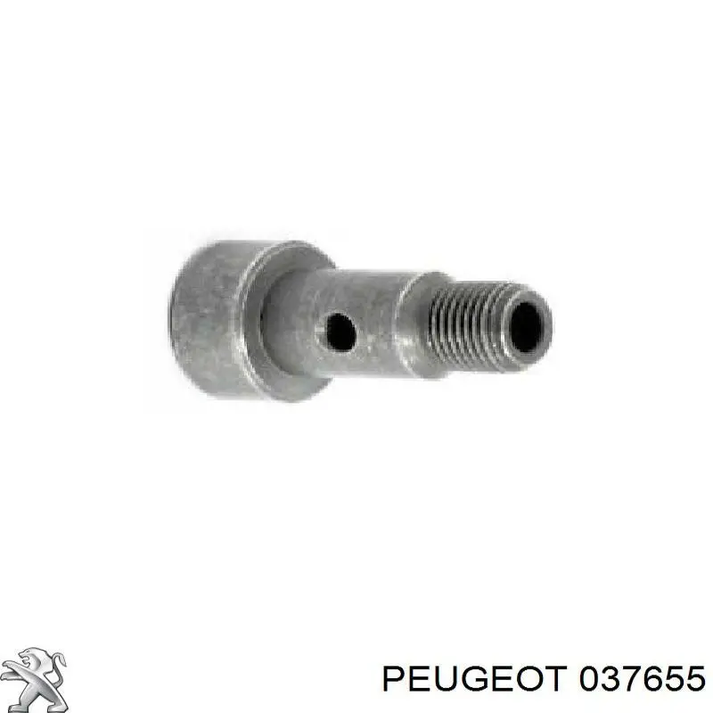 Compre 037655 Peugeot/Citroen Parafuso de tubo de turbina de fornecimento de óleo