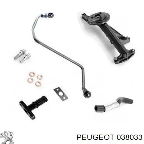 Compre 038033 Peugeot/Citroen Vedante de mangueira de derivação de óleo de turbina