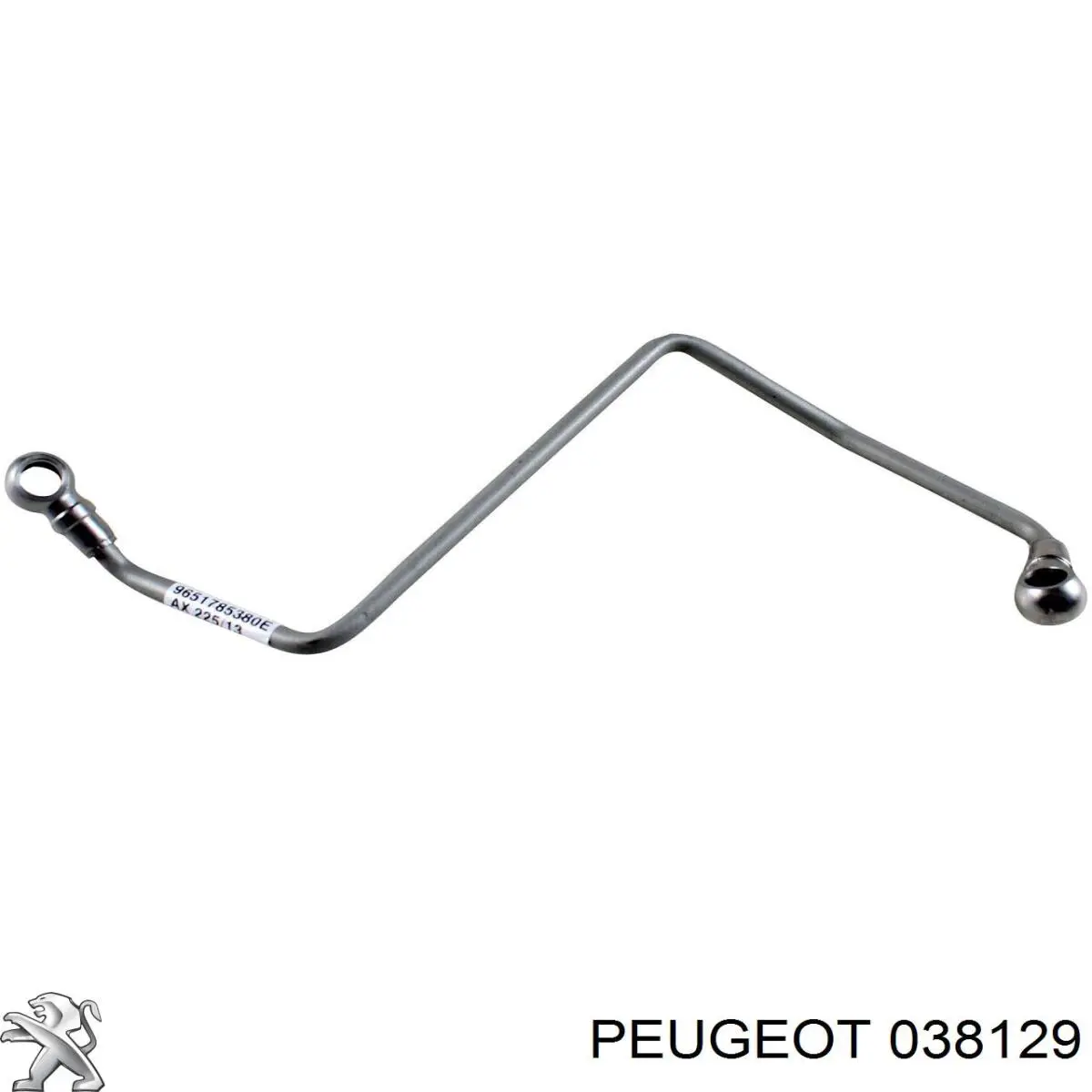 Compre 038129 Peugeot/Citroen Tubo (mangueira) de derivação de óleo de turbina