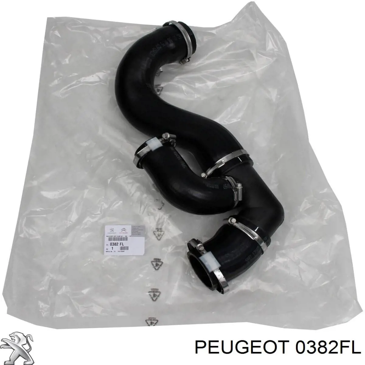 0382FL Peugeot/Citroen Mangueira (cano derivado) de intercooler