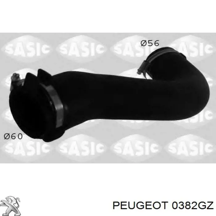 Mangueira (cano derivado) de intercooler Peugeot/Citroen 0382GZ preço, a partir de 32,90 USD