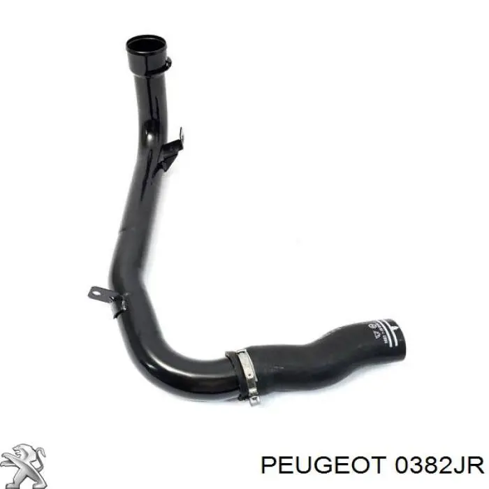 0382JR Peugeot/Citroen Mangueira (cano derivado) de intercooler