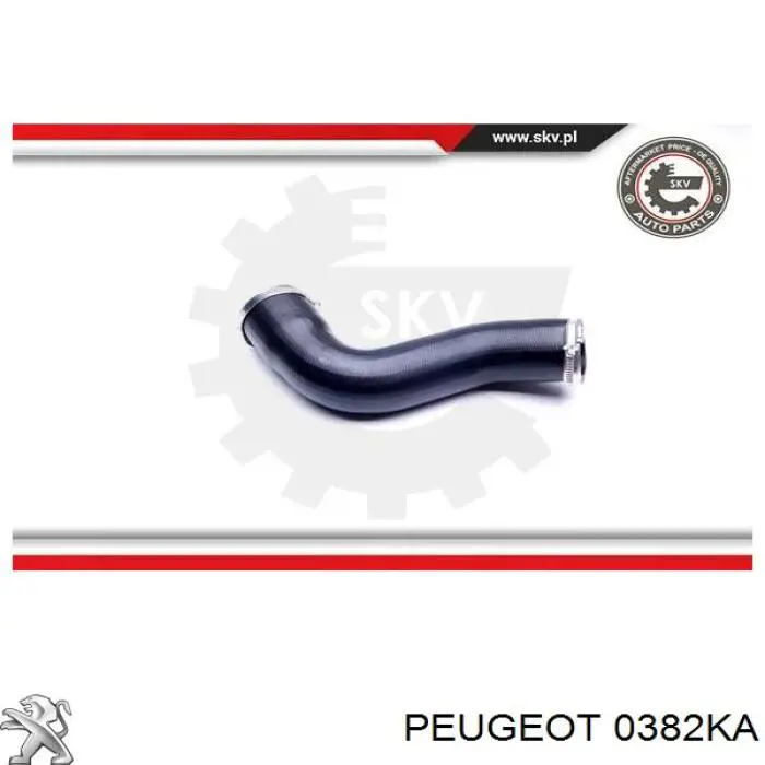 Mangueira (cano derivado) de intercooler Peugeot/Citroen 0382KA preço, a partir de 30,43 USD