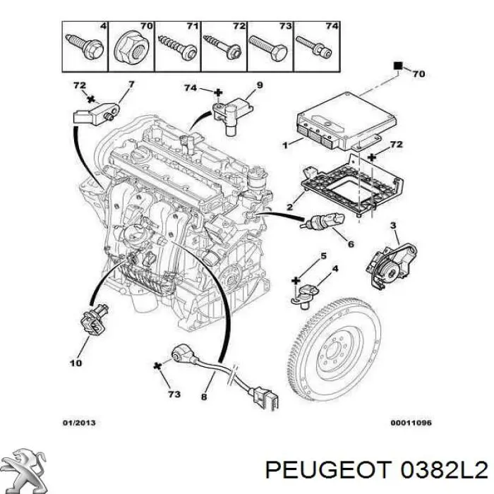 Compre 0382L2 Peugeot/Citroen 