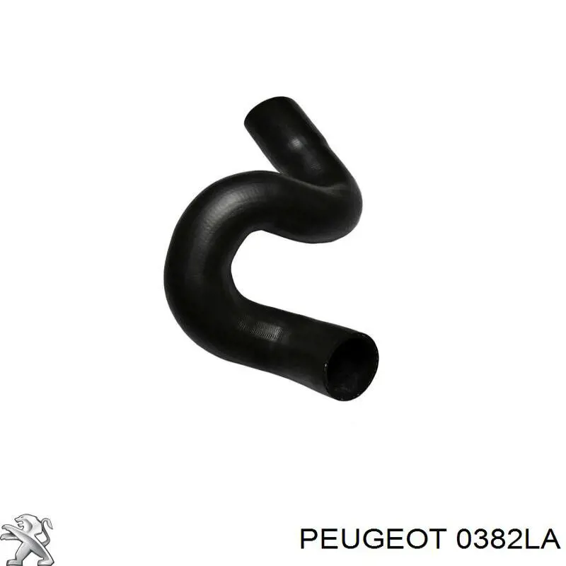 0382LA Peugeot/Citroen Mangueira (cano derivado) de intercooler