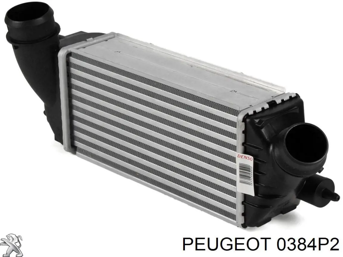 0384P2 Peugeot/Citroen Radiador de intercooler