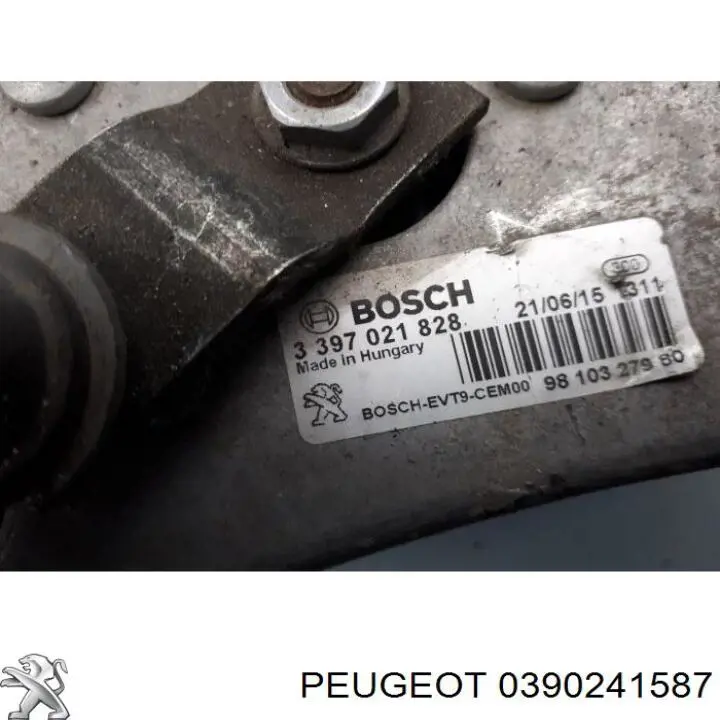  0390241587 Peugeot/Citroen