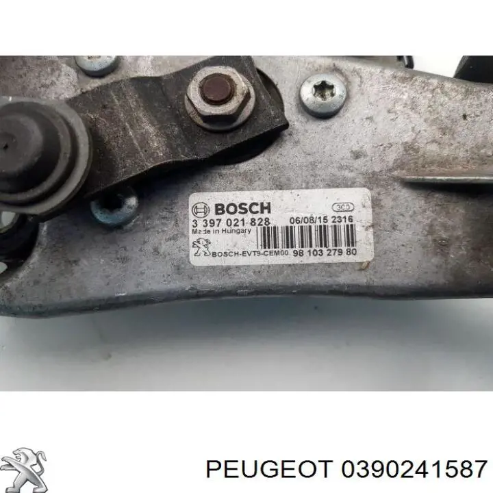  Peugeot/Citroen 0390241587 preço, a partir de 59,70 USD