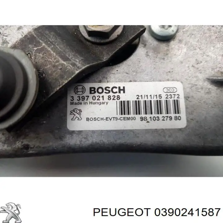 Compre 0390241587 Peugeot/Citroen 