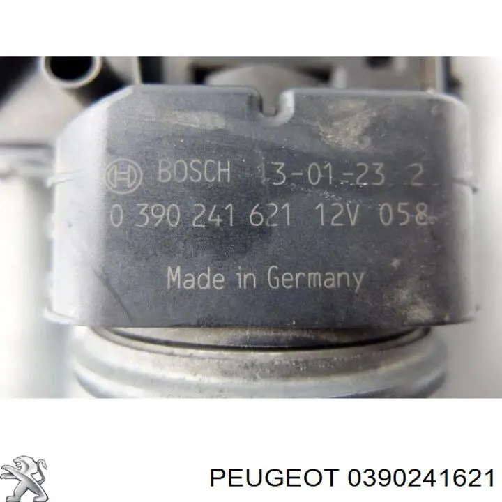 Motor de limpador pára-brisas do pára-brisas 0390241621 Peugeot/Citroen