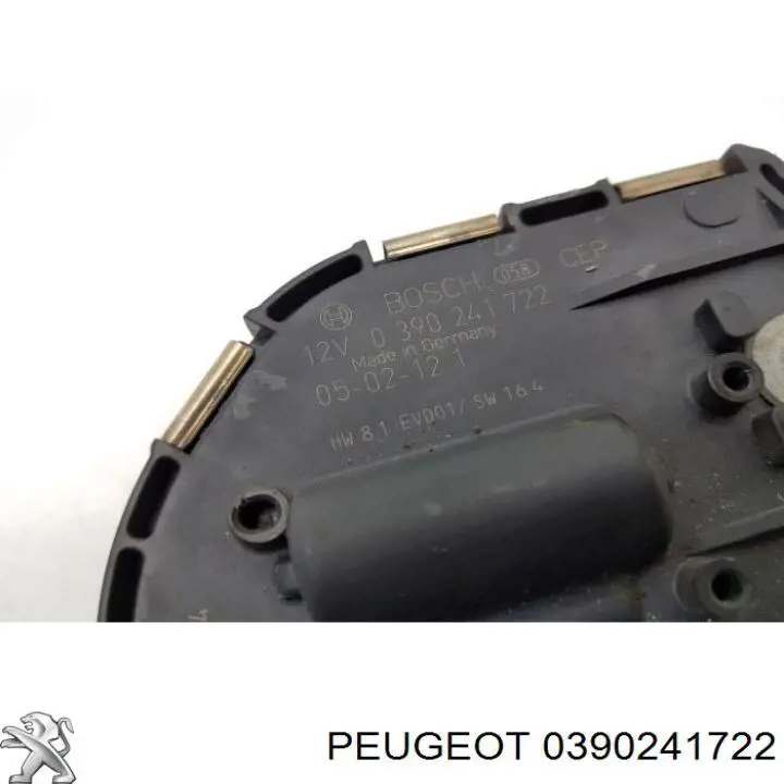 Motor de limpador pára-brisas do pára-brisas 0390241722 Bosch