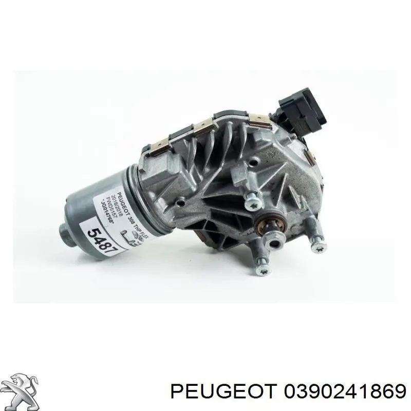 Motor de limpador pára-brisas do pára-brisas Peugeot/Citroen 0390241869