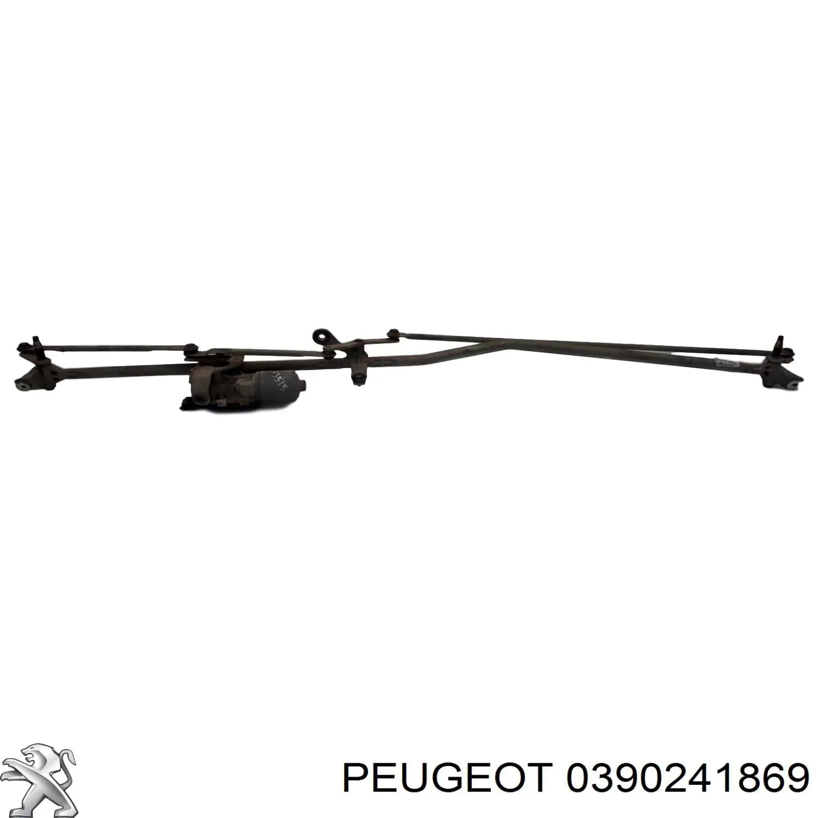0390241869 Peugeot/Citroen Motor de limpador pára-brisas do pára-brisas