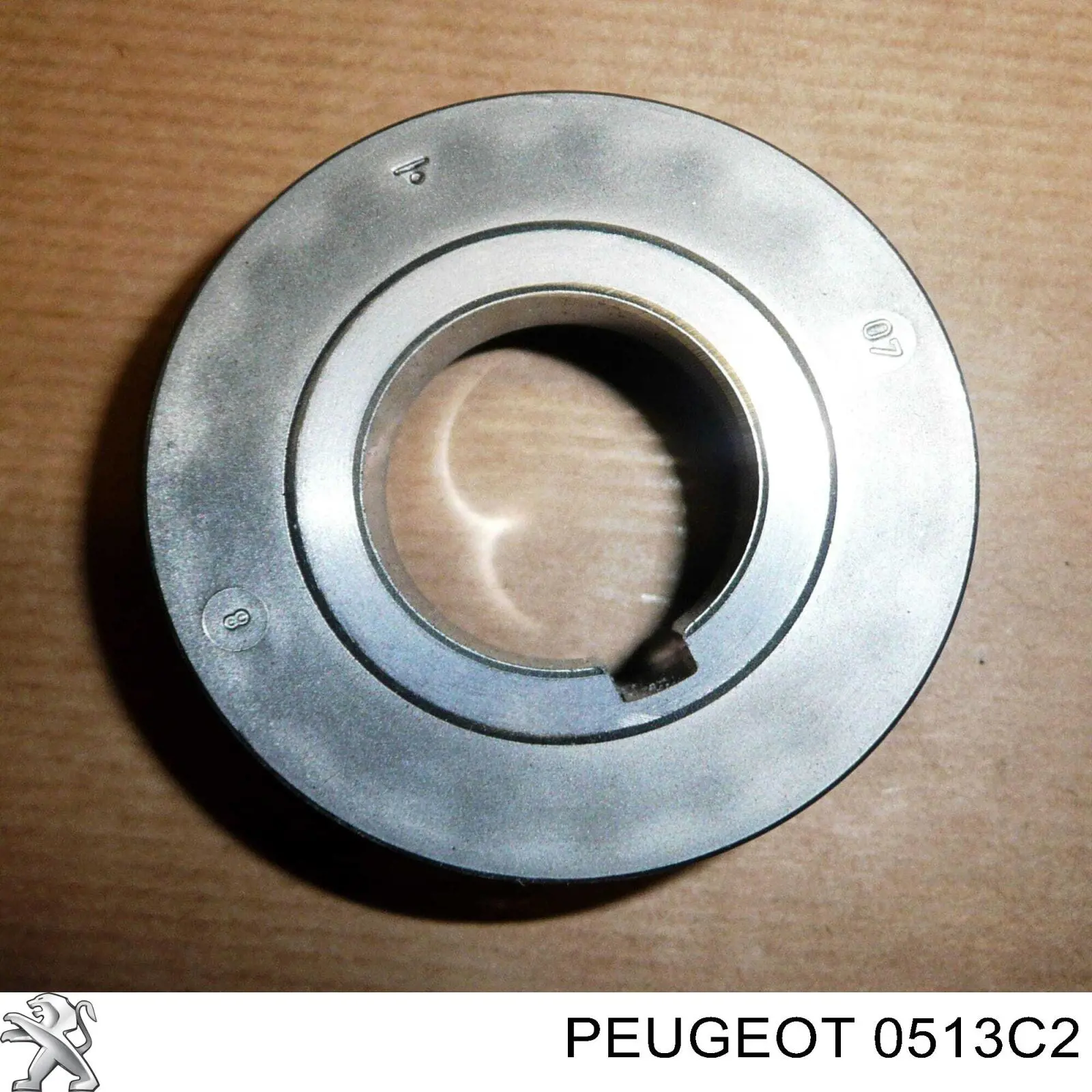 0513C2 Peugeot/Citroen Engrenagem de cadeia da roda dentada de acionamento de cambota de motor