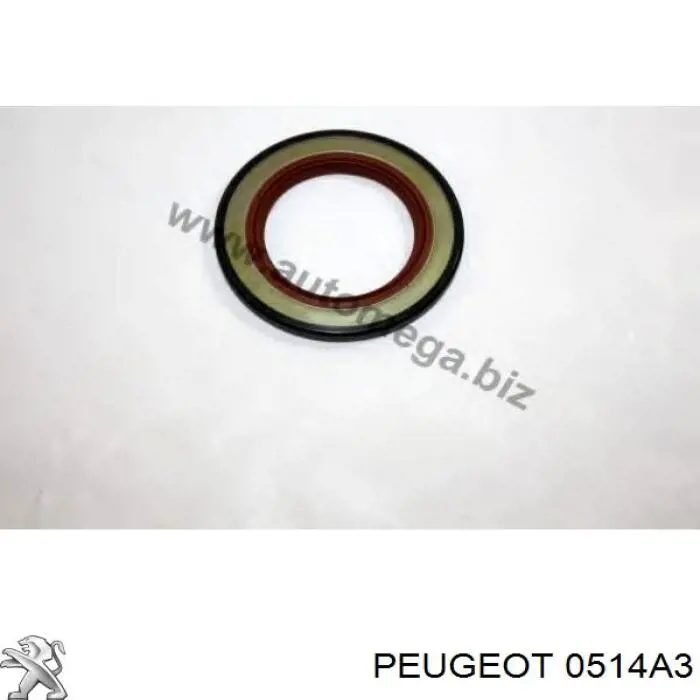 0514A3 Peugeot/Citroen Vedação dianteira de cambota de motor
