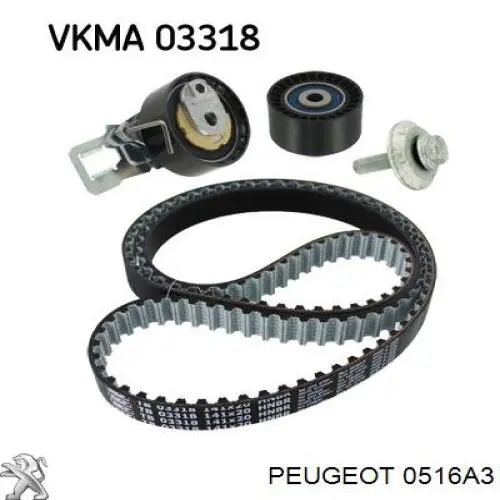 Parafuso da polia de cambota Peugeot/Citroen 0516A3 preço, a partir de 8,15 USD
