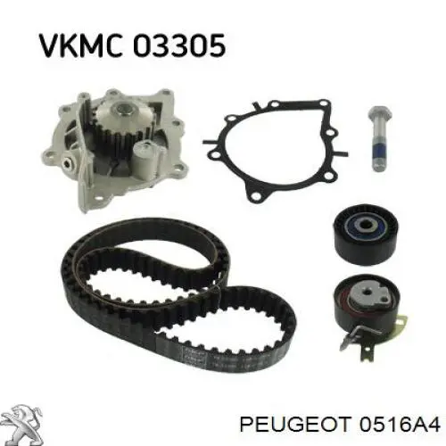 Parafuso da polia de cambota Peugeot/Citroen 0516A4 preço, a partir de 2,40 USD
