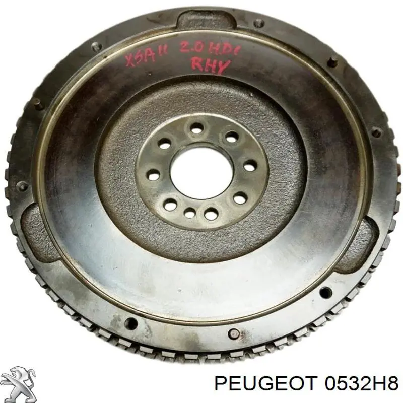 Volante de motor 9629580080 Fiat/Alfa/Lancia