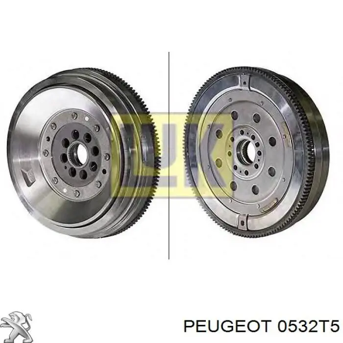 Compre 00000532T5 Peugeot/Citroen Volante de motor