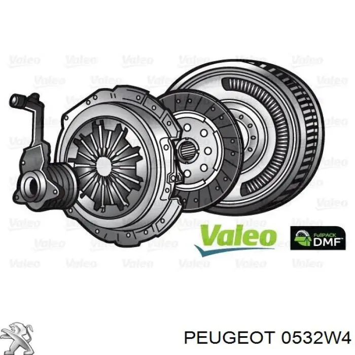 Compre 0532W4 Peugeot/Citroen Volante de motor