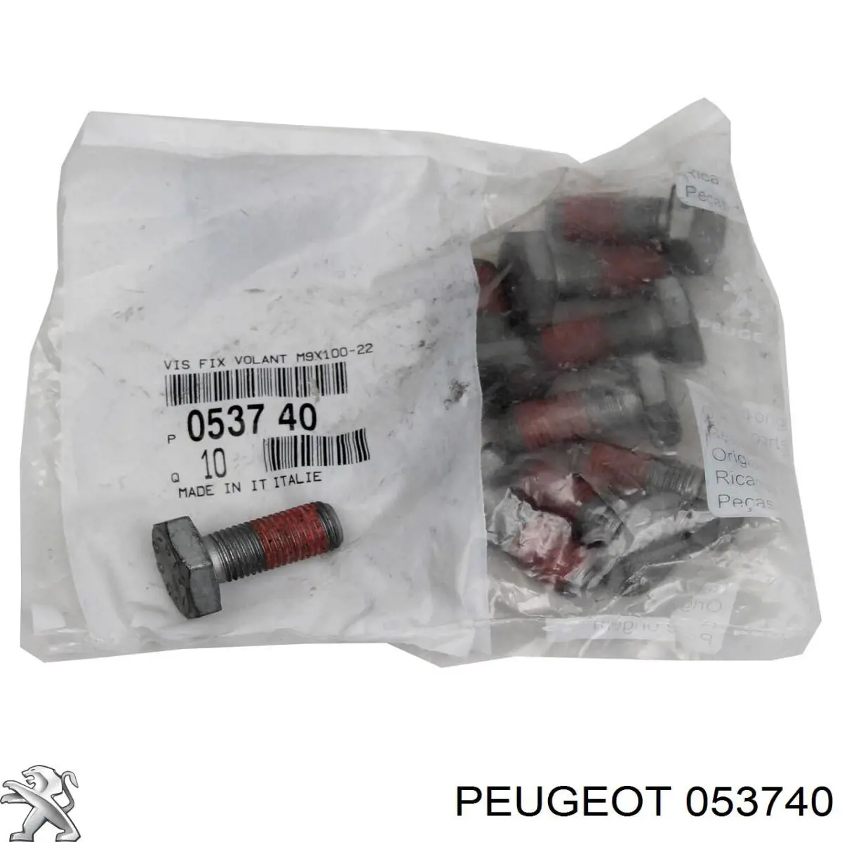 053740 Peugeot/Citroen Parafuso de fixação de volante