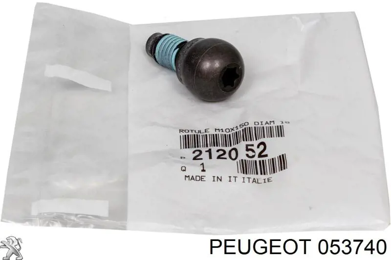 Compre 053740 Peugeot/Citroen Parafuso de fixação de volante