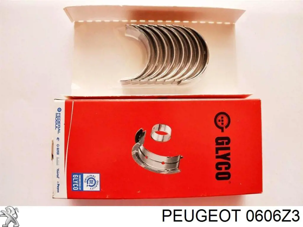 432109004 SM Folhas inseridas de cambota de biela, kit, padrão (STD)