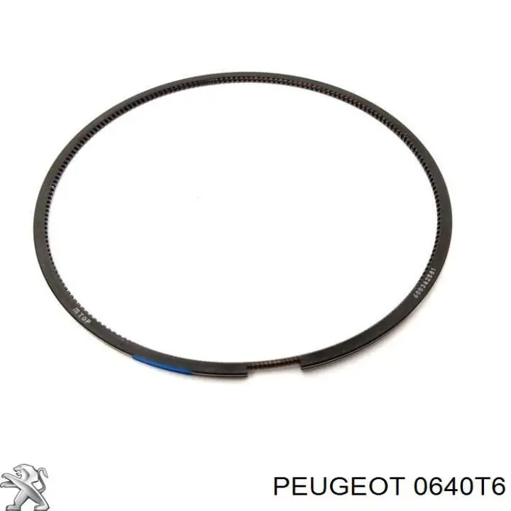 Compre 0640T6 Peugeot/Citroen Anéis do pistão para 1 cilindro, STD.