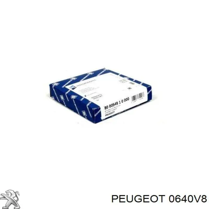 Kit de anéis de pistão de motor, STD. 039RS001150N0 Mahle Original