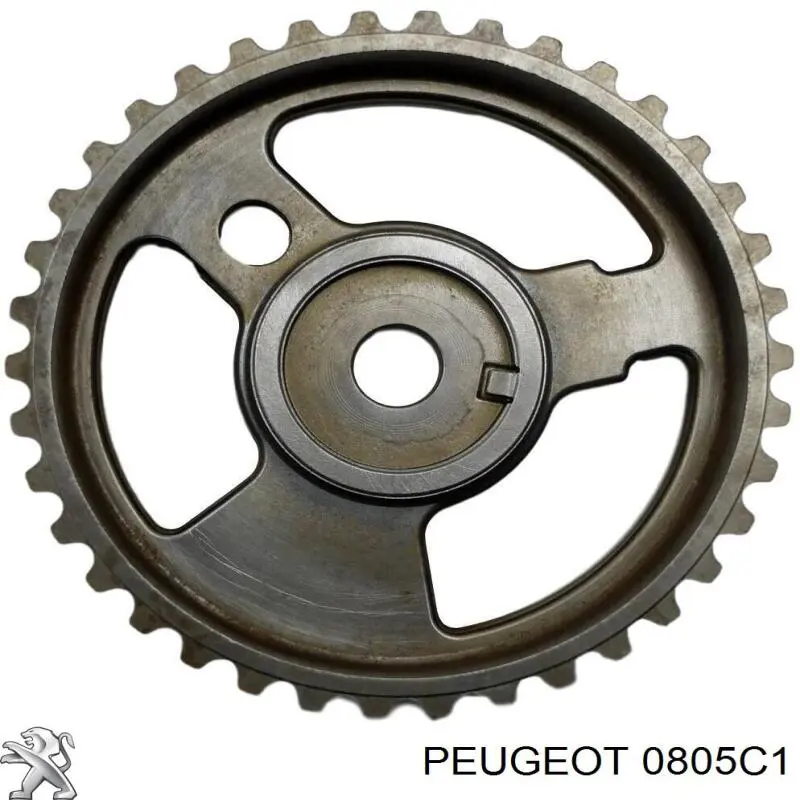 0805C1 Peugeot/Citroen Engrenagem de cadeia de roda dentada da árvore distribuidora de admissão de motor