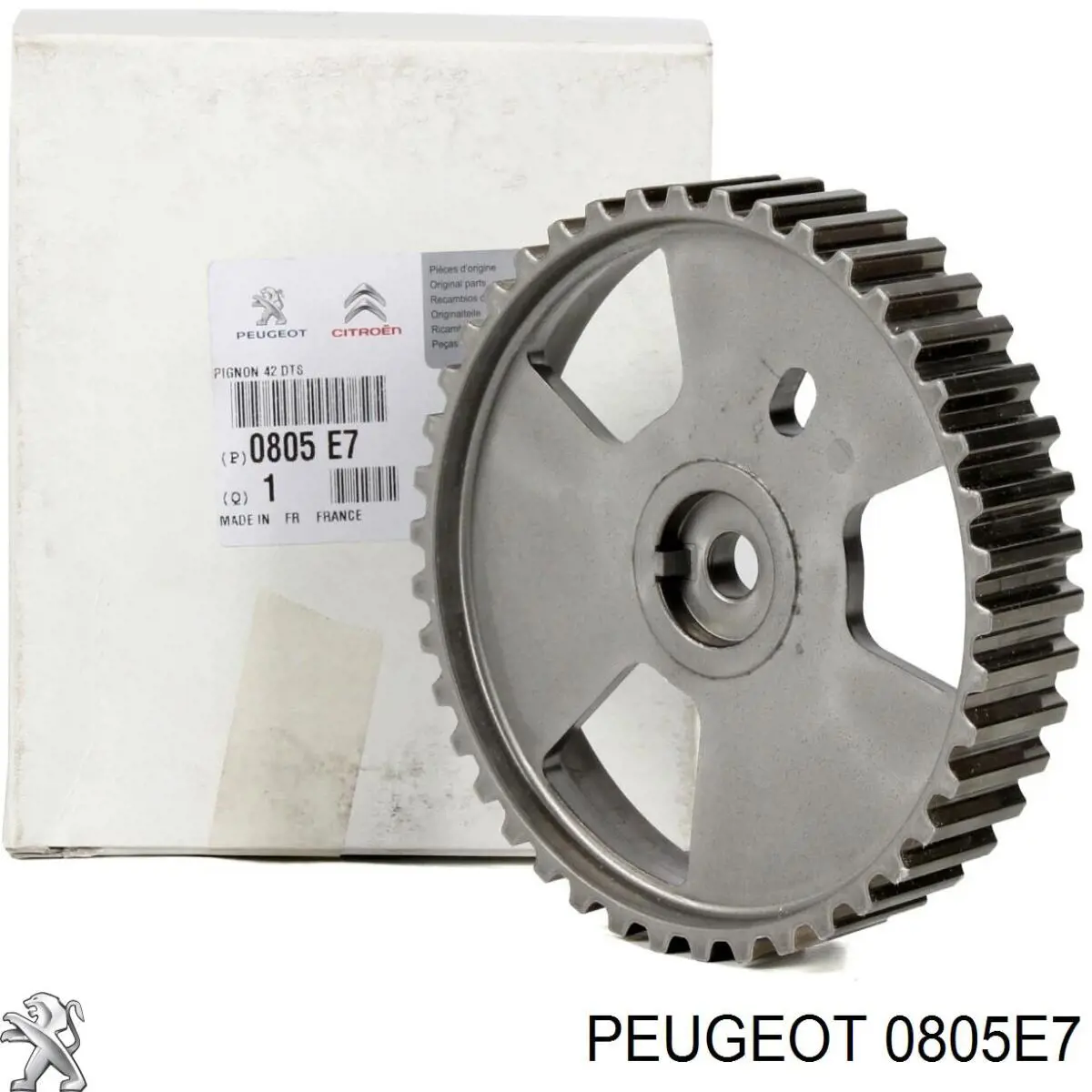 Compre 0805E7 Peugeot/Citroen Engrenagem de cadeia da roda dentada da árvore distribuidora de motor
