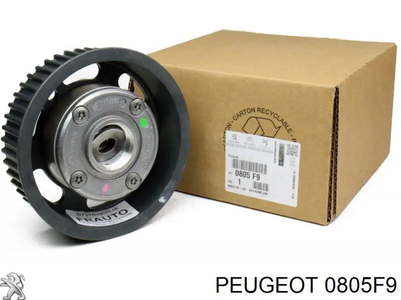0805F9 Peugeot/Citroen Engrenagem de cadeia de roda dentada da árvore distribuidora de admissão de motor