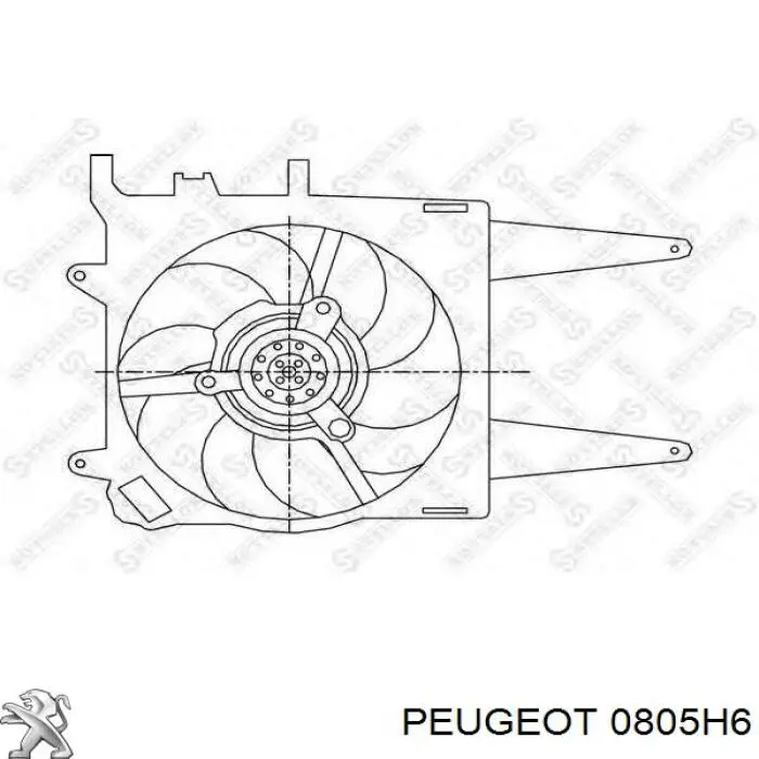0805H6 Peugeot/Citroen Engrenagem de cadeia de roda dentada da árvore distribuidora de escape de motor