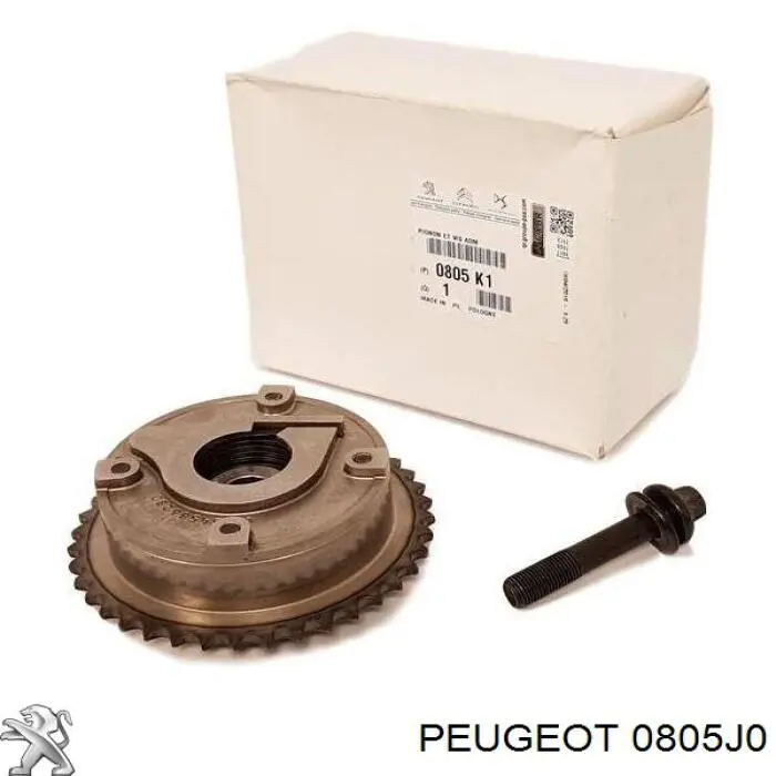 Engrenagem de cadeia de roda dentada da árvore distribuidora de escape de motor Peugeot/Citroen 0805J0 preço, a partir de 109,95 USD