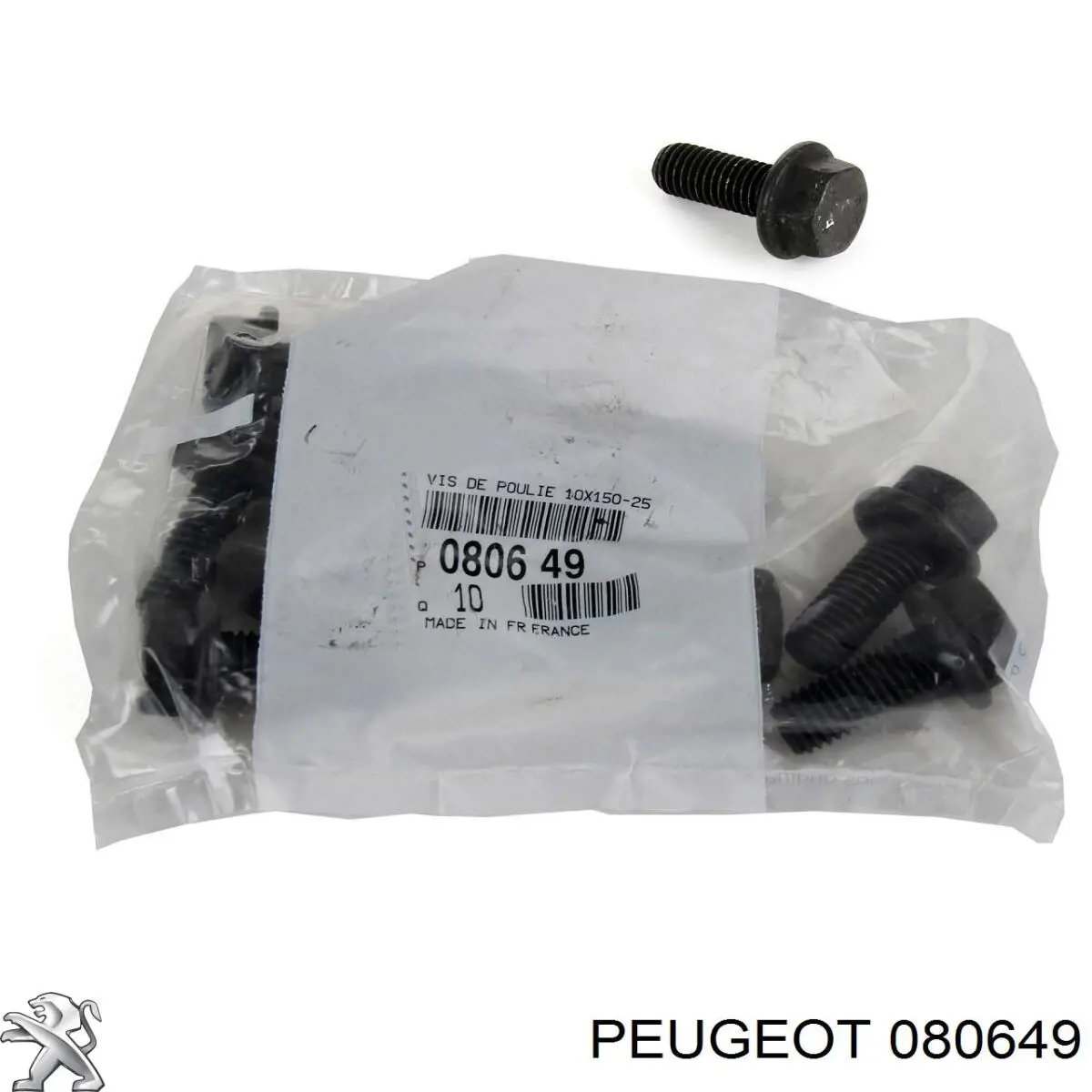 Parafuso da engrenagem da árvore distribuidora Peugeot/Citroen 080649 preço, a partir de 3,47 USD