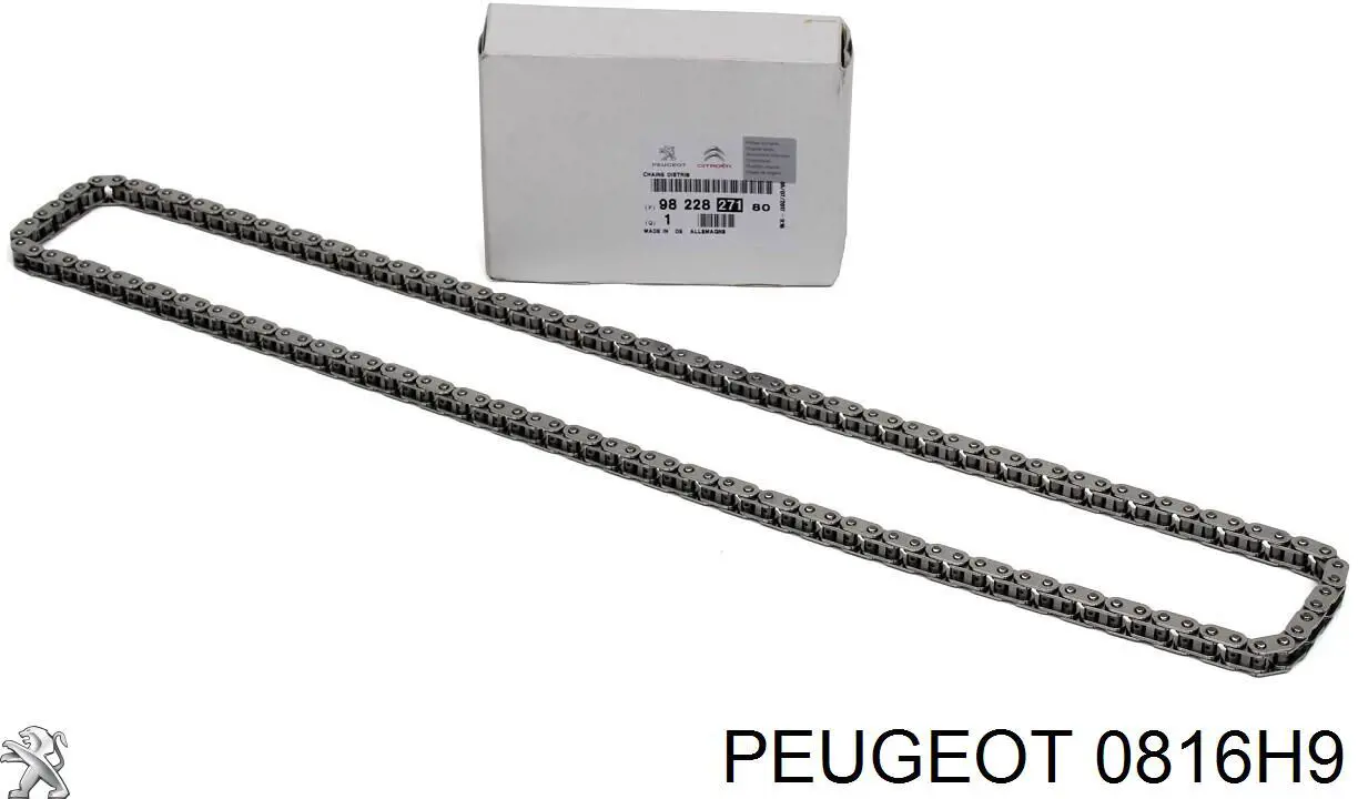 Compre 0816H9 Peugeot/Citroen Cadeia do mecanismo de distribuição de gás, kit
