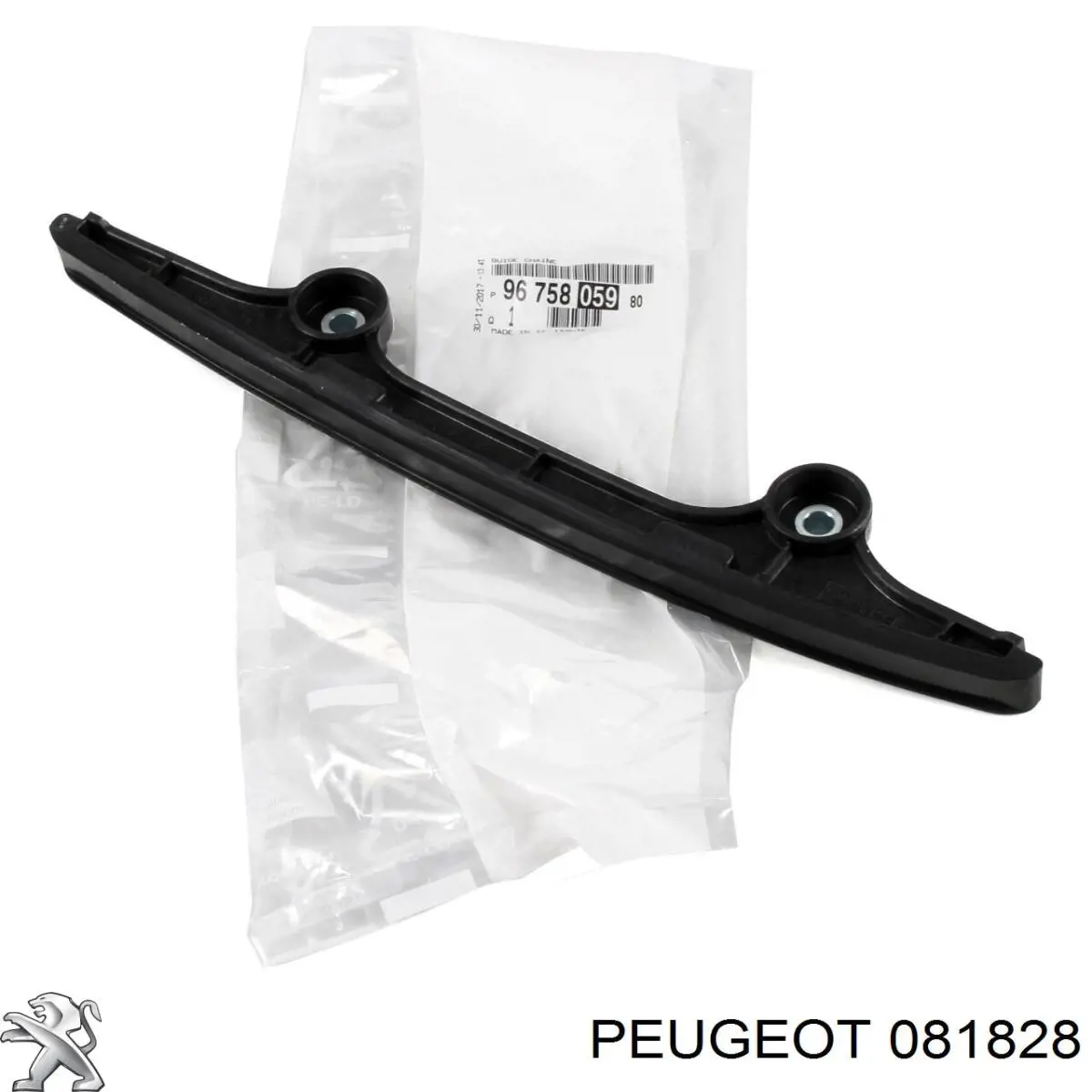 081828 Peugeot/Citroen Sapato de reguladora de tensão da cadeia do mecanismo de distribuição de gás