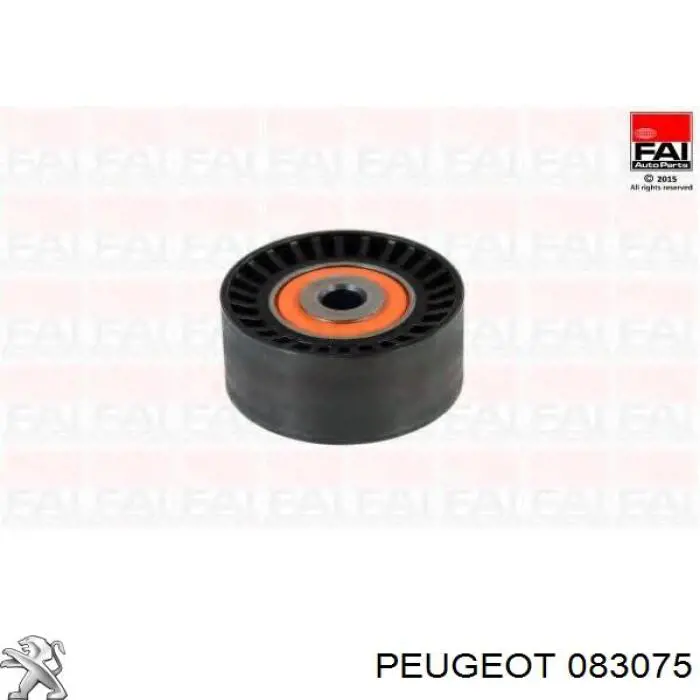 Compre 083075 Peugeot/Citroen Rolo parasita da correia do mecanismo de distribuição de gás