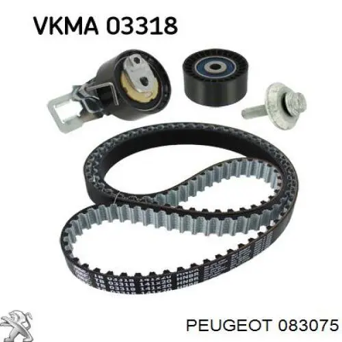 Rolo parasita da correia do mecanismo de distribuição de gás Peugeot/Citroen 083075 preço, a partir de 15,66 USD