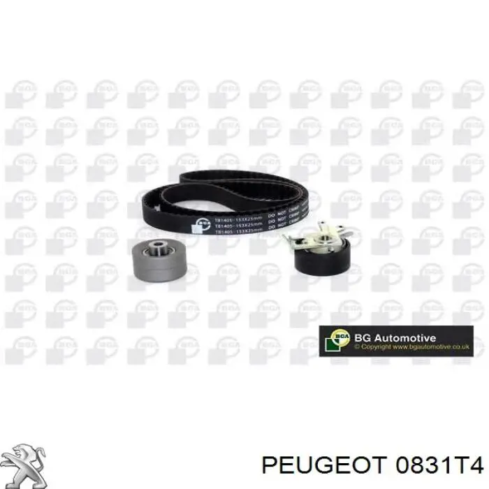 Correia do mecanismo de distribuição de gás, kit Peugeot/Citroen 0831T4 preço, a partir de 115,94 USD